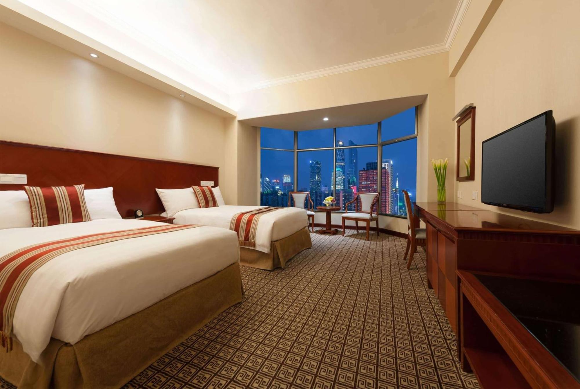 Ramada By Wyndham Pearl Guangzhou-Canton Fair Free Shuttle Bus Exterior foto