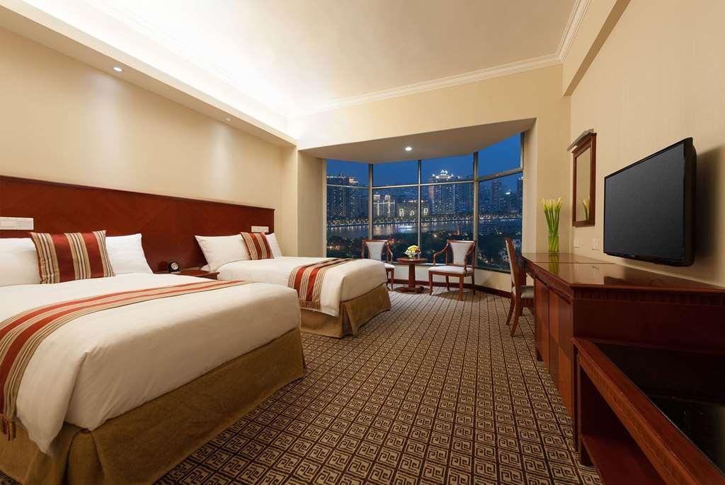 Ramada By Wyndham Pearl Guangzhou-Canton Fair Free Shuttle Bus Habitación foto